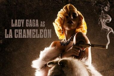 lady gaga, cinema, robert rodriguez, machete kills, charlie sheen, mel gibson