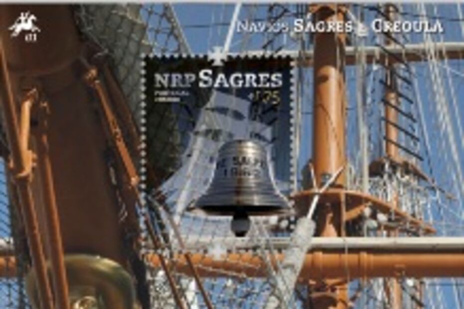 Correios, CTT, Casa da Moeda, Lisboa, Sagres, Creoula, Marinha Portuguesa