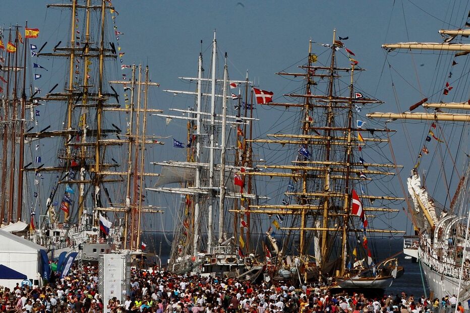 veleiros, visita, Tejo, embarcações, Tall Ships Race, Santa Apolónia