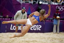 Beleza e classe das mulheres Olímpicas