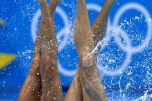 Beleza e classe das mulheres Olímpicas