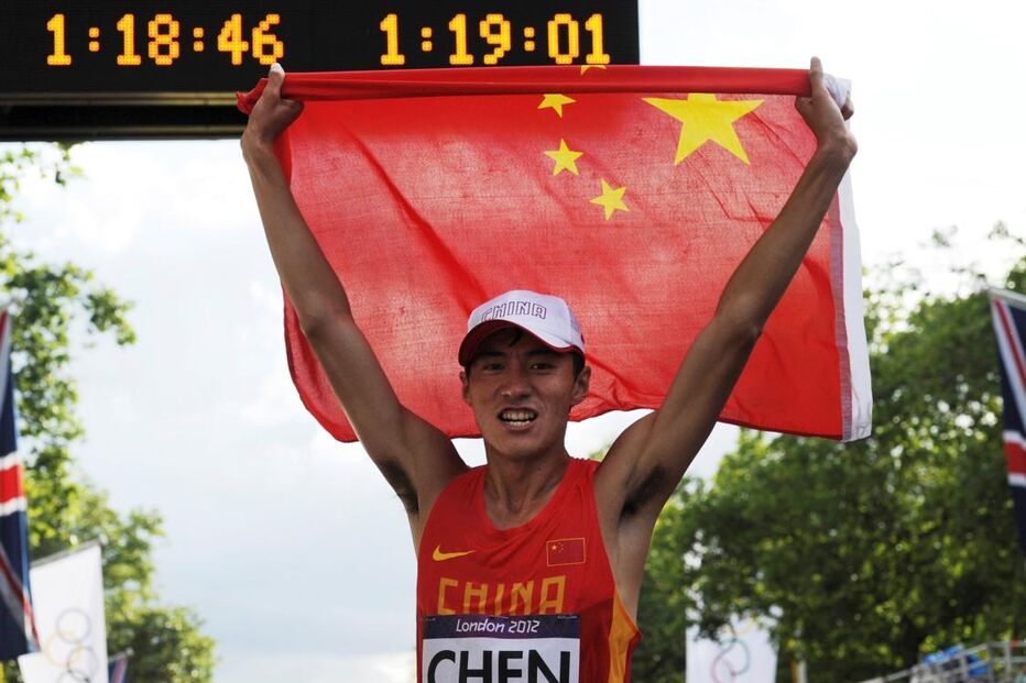 chen ding, marcha, jogos olímpicos, londres, chinês, joão vieira