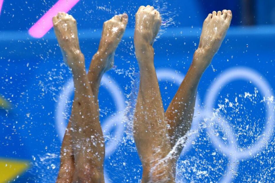 Beleza e classe das mulheres Olímpicas