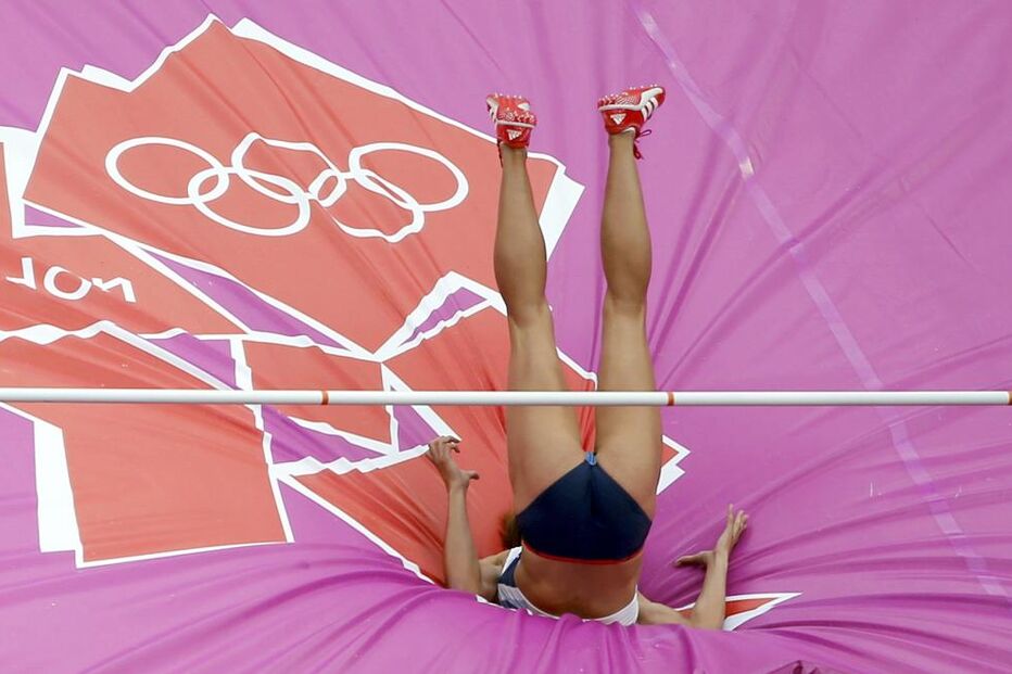 Beleza e classe das mulheres Olímpicas