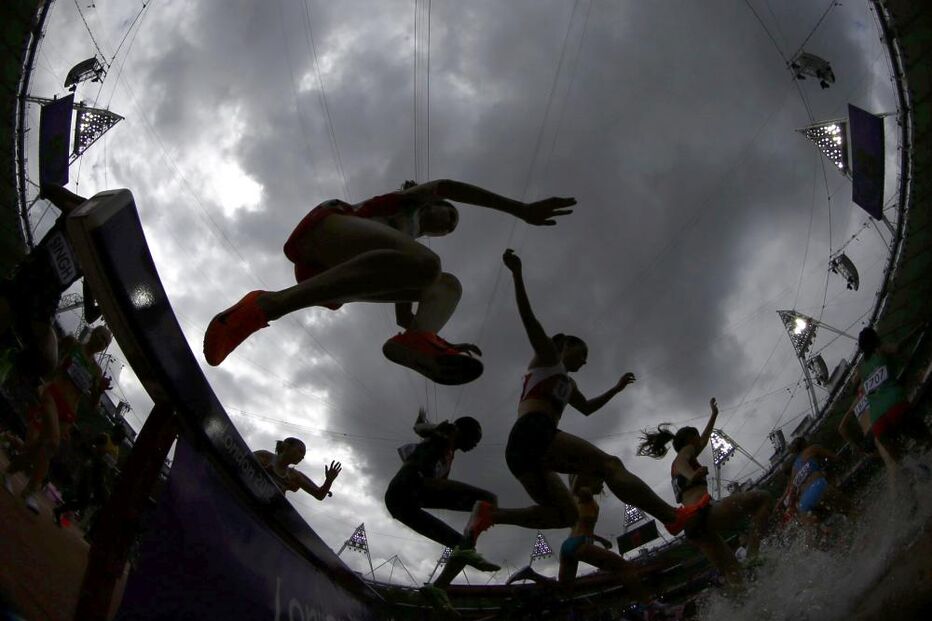 Beleza e classe das mulheres Olímpicas