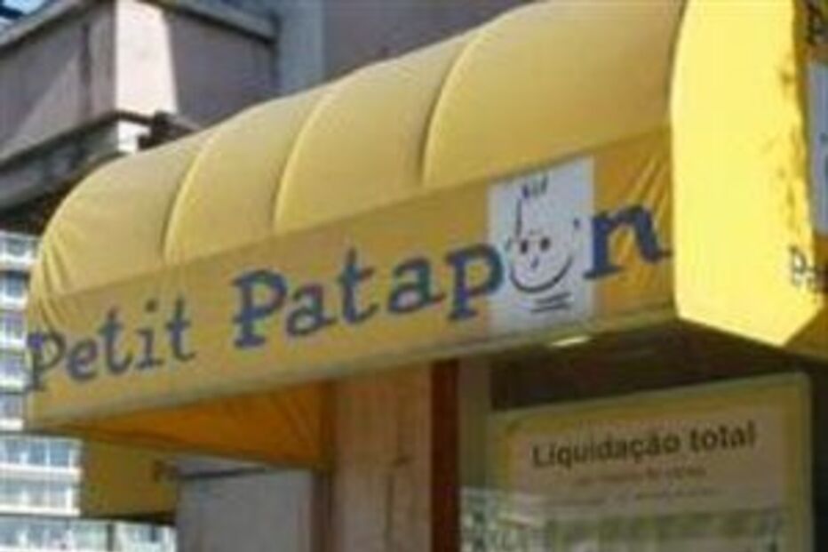 petit patapon, vestuário, têxteis, falência, insolvência, distebe