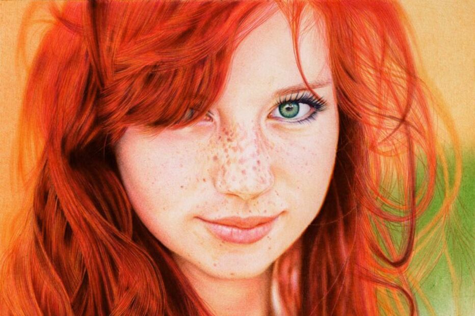 Caneta Bic, Bic, Samuel Silva, Arte, Internet, Esferográfica, Arte, Rapariga com Brinco de Pérola