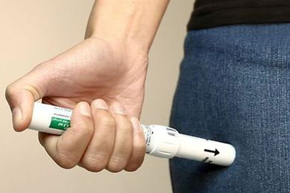 Caneta, Medicamento, Adrenalina, Esgotada