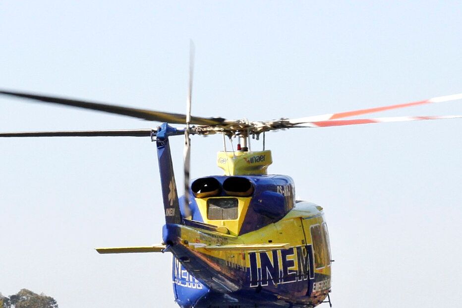 helicóptero, inem