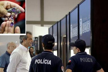JÓIAS, SEGURANÇA, POLÍCIA, PRATA, OURO, CRISE, DINHEIRO, JOALHARIA, LEÇA DA PALMEIRA