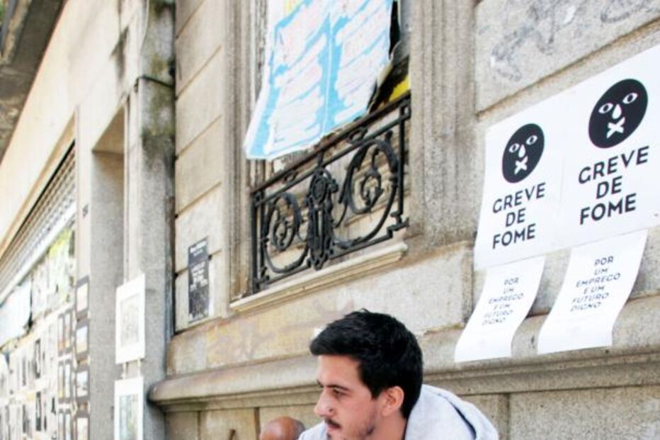 Greve de fome até ter trabalho (COM VÍDEO)