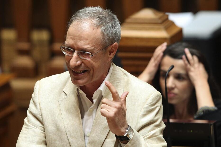 Francisco Louçã, manifestação