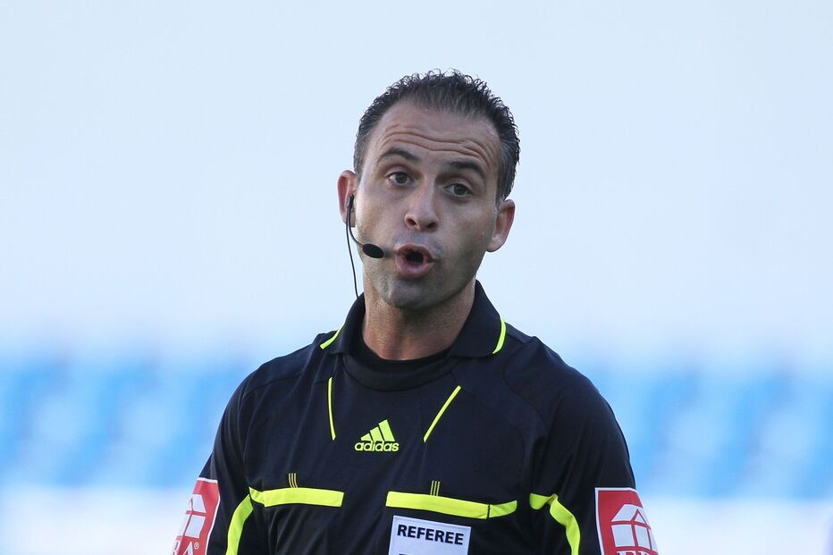 DUARTE GOMES, ÁRBITRO, BENFICA,A DEPTO, ENCONTRO, JOVENS