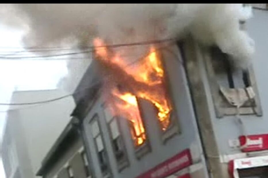 Casal idoso salvo da morte em fogo (COM VÍDEO)