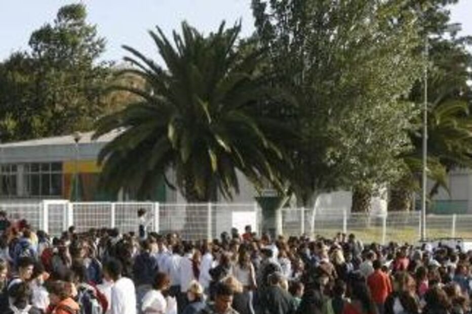 Caldas da Rainha, alunos, protesto, educação