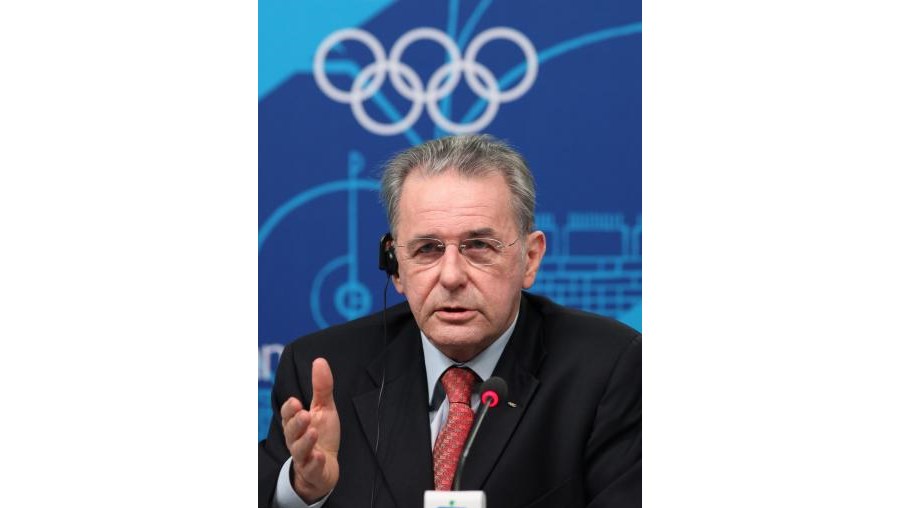 Jacques Rogge, presidente do Comité Olímpico Internacional