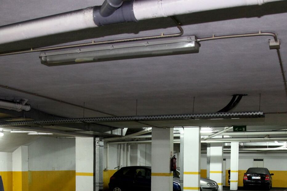 fogo, garagem, rio tinto
