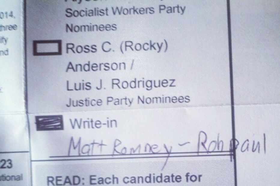 Eleitores queriam Kanye West, o Rato Mickey ou 