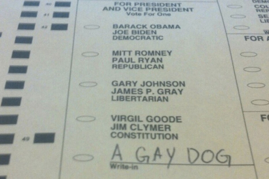 Eleitores queriam Kanye West, o Rato Mickey ou 