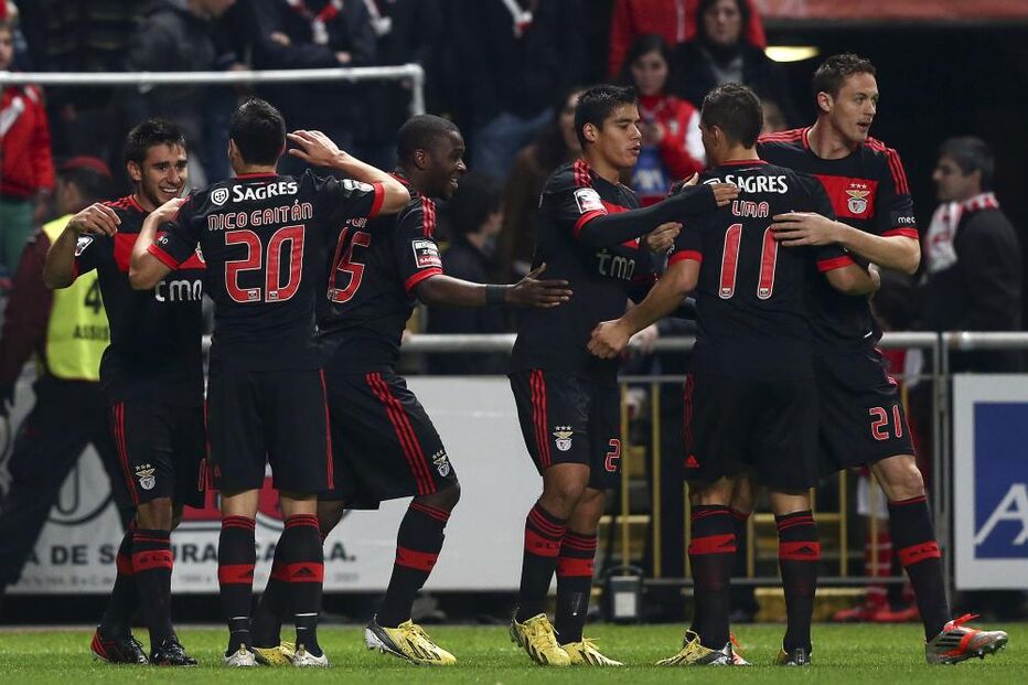 Benfica consegue primeira vitória de Jorge Jesus em Braga