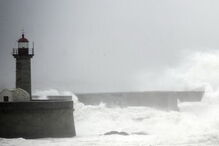 mau tempo, temporal, barras marítimas, aviso amarelo