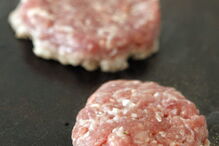 Carne de cavalo, vaca, hambúrgueres, congelados, refeições, supermercados