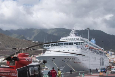 tripulantes, Canárias, Santa Cruz, La Palma, simulacro, Thomson Cruises, Thomson Majesty