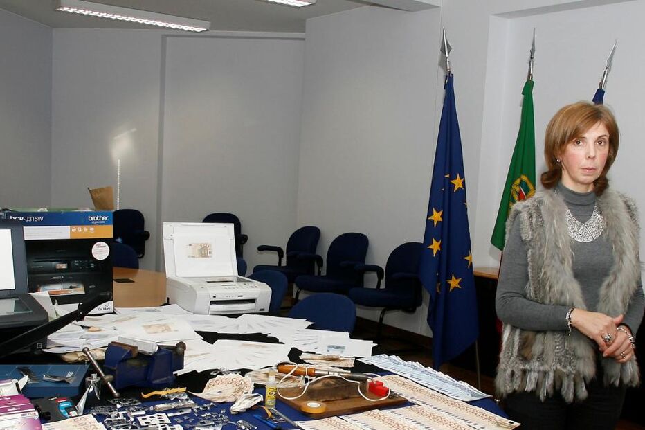 Burla, Falsificação, Notas, Euros