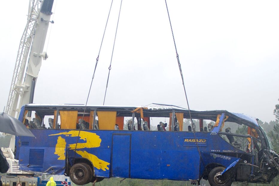 TRAGÉDIA, ACIDENTE, AUTOCARRO, MORTE, ÓBITO, FERIDOS