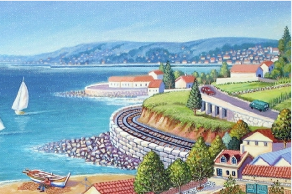 Cultura, Pintura, Artes Plásticas, Pintura Naif, Casino Estoril