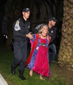 A detenção de Fernanda Policarpo, terça-feira à noite