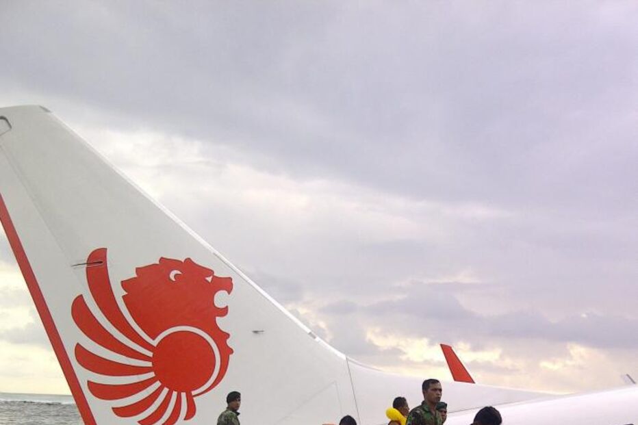 Avião, mar, Indonésia, Bali, Boeing, passageiros, Denpasar, Lion Air