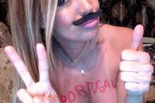 Atriz porno aposta na vitória do Benfica