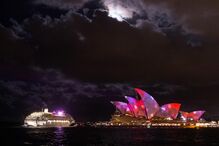 Sydney, Vivid, Austrália, luz, música, ideias, Opera House, espetáculo, projetores