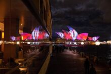 Sydney, Vivid, Austrália, luz, música, ideias, Opera House, espetáculo, projetores