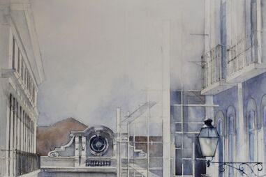 Cultura, Pintura, Artes Plásticas, Aguarelas, Casino Estoril, Paulo Ossião