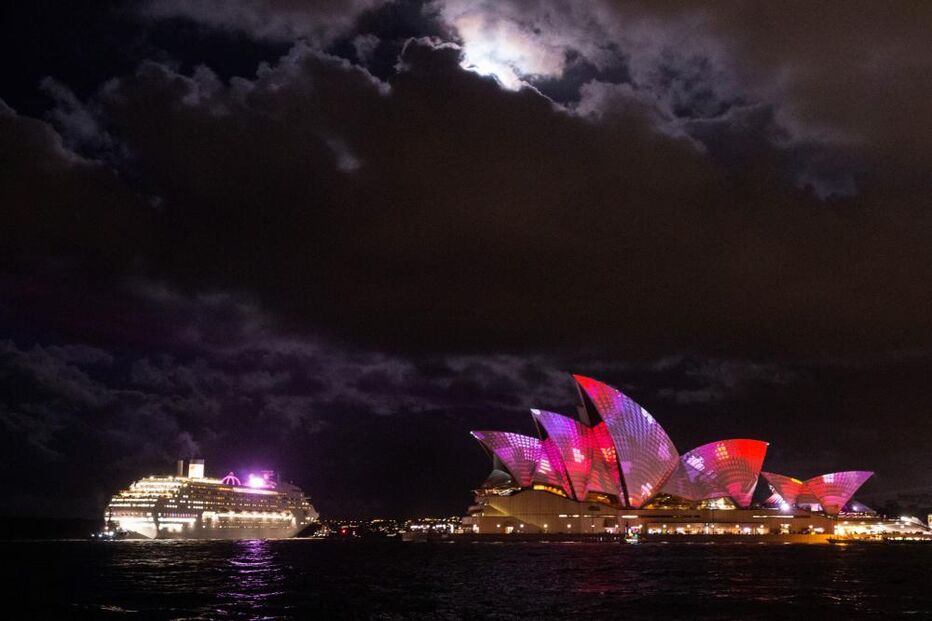 Sydney, Vivid, Austrália, luz, música, ideias, Opera House, espetáculo, projetores