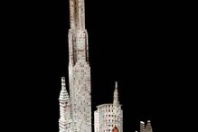 Monumentos feitos com baralhos de cartas