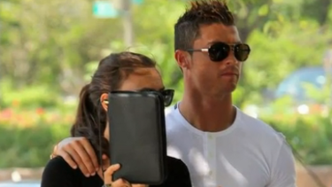 Irina e Ronaldo mais apaixonados