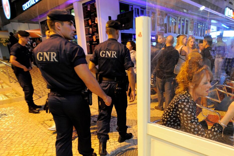 Moto Clube de Estoi, Faro, agressão, GNR