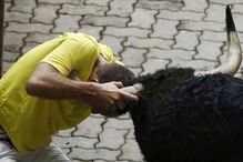 Pamplona, Fotogaleria, largada de touros, festas San Fermín