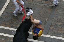 Pamplona, Fotogaleria, largada de touros, festas San Fermín