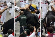 Pamplona, Fotogaleria, largada de touros, festas San Fermín