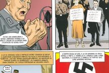 livro, vida, Anne Frank, quadradinhos, escritor, holocausto, Sid Jacobson, Ernie Colón