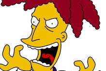 série, animação, personagens, Os Simpsons, desenhos animados, EUA