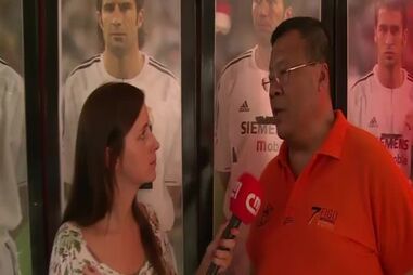 Flash Vidas visita bar de Luís Figo