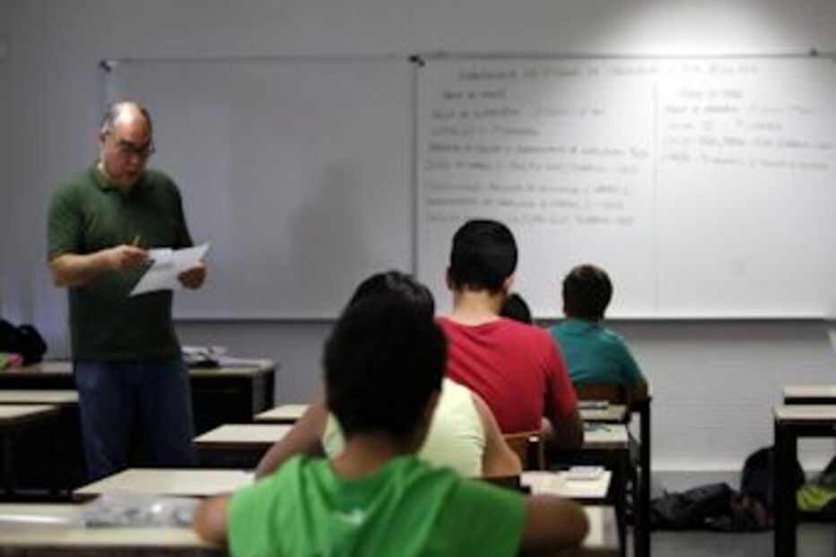 exames, provas, português, greve, professores, alunos, escolas, teste