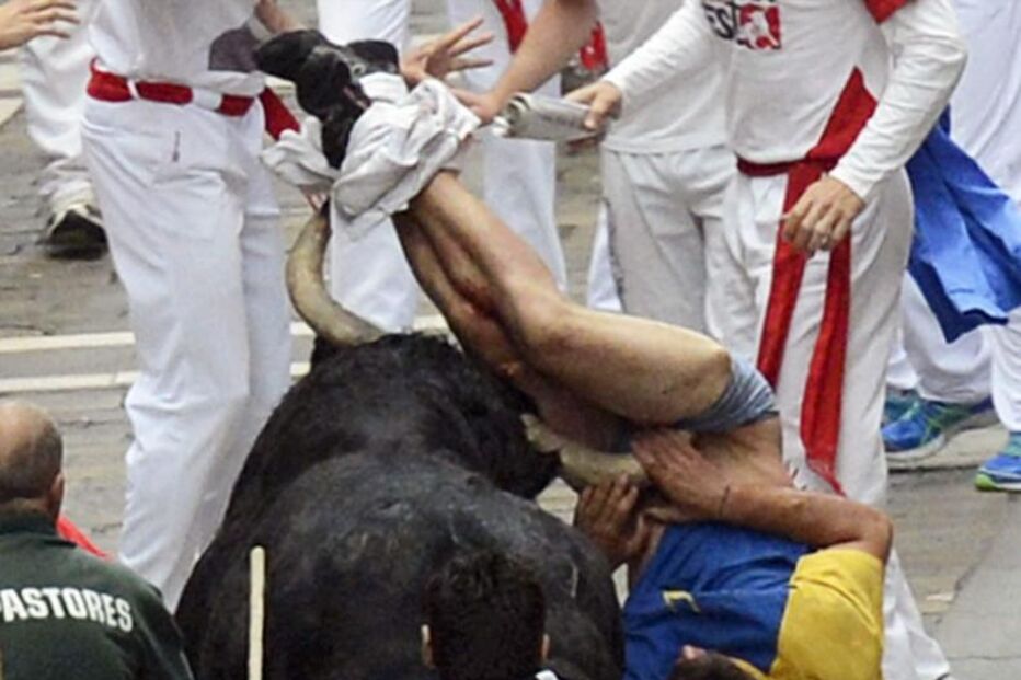 Pamplona, Fotogaleria, largada de touros, festas San Fermín