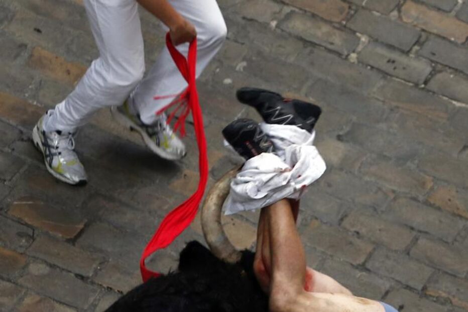 Pamplona, Fotogaleria, largada de touros, festas San Fermín