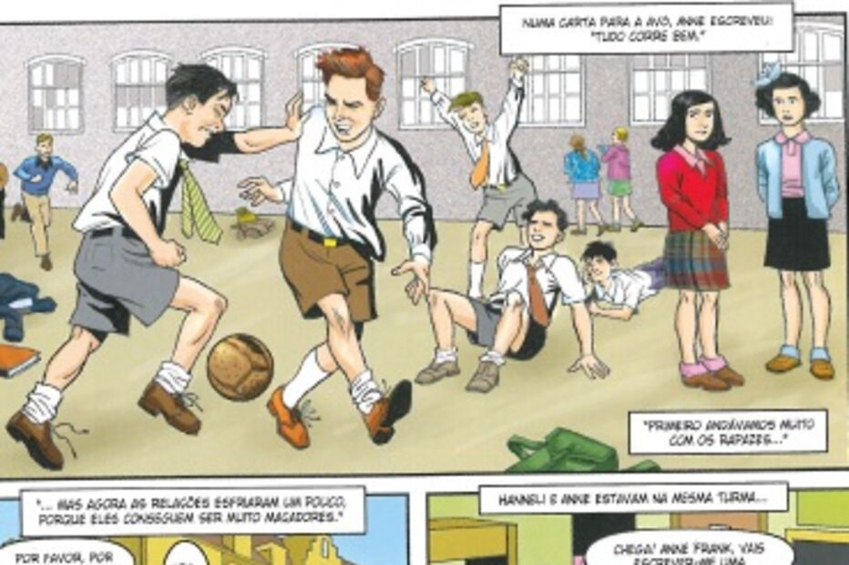 livro, vida, Anne Frank, quadradinhos, escritor, holocausto, Sid Jacobson, Ernie Colón